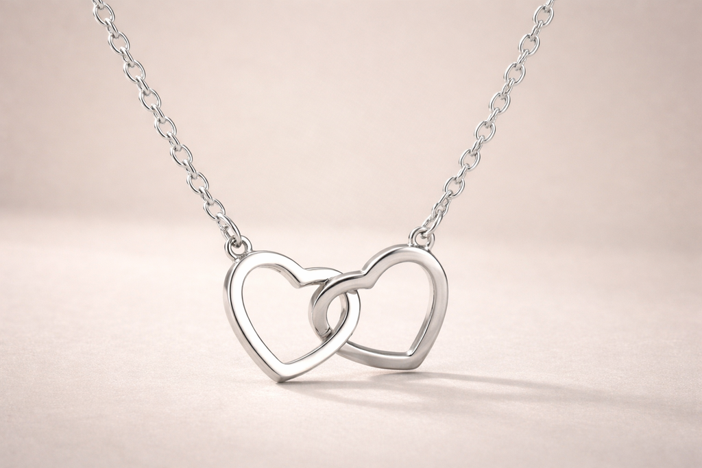 Collier Double Cœur