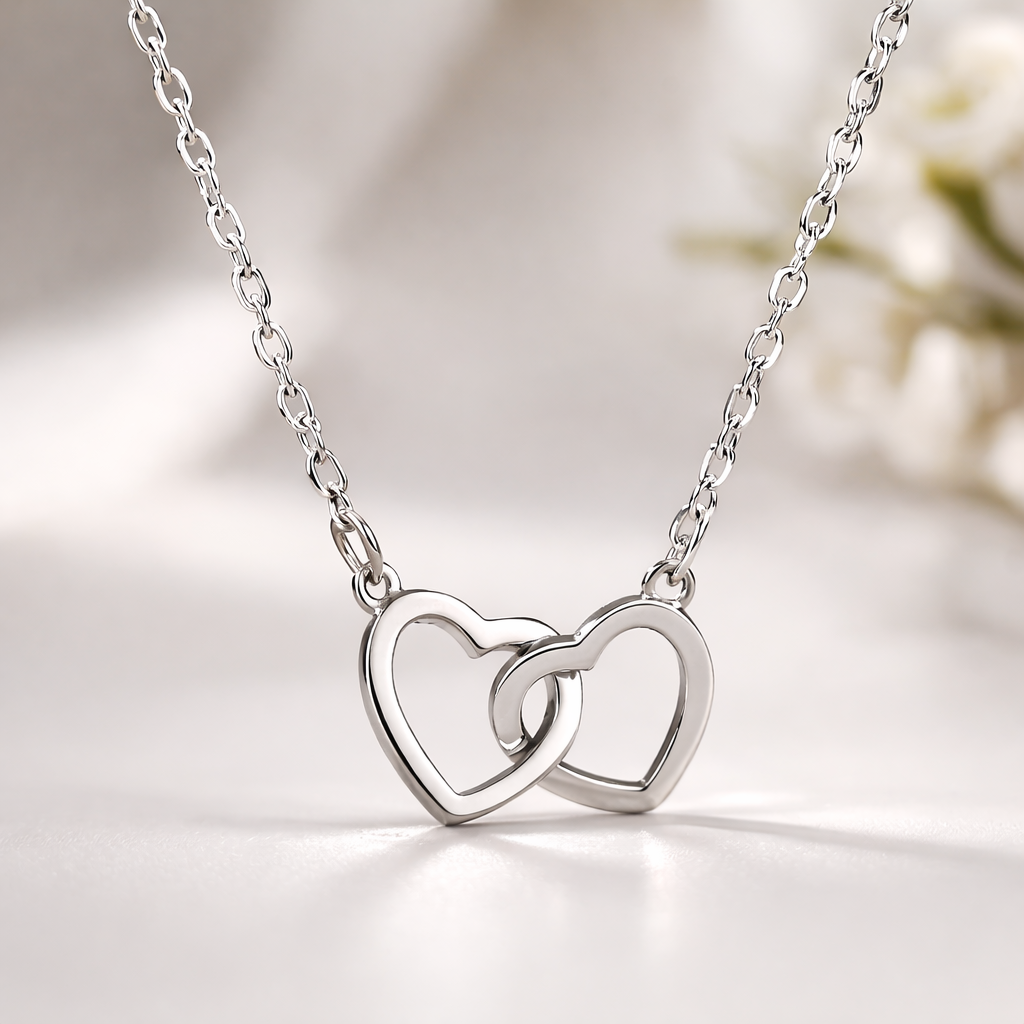 Collier Double Cœur