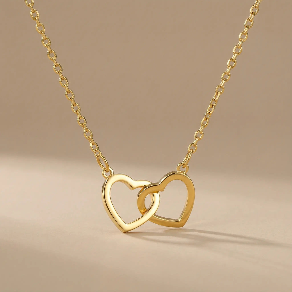 Collier Double Cœur