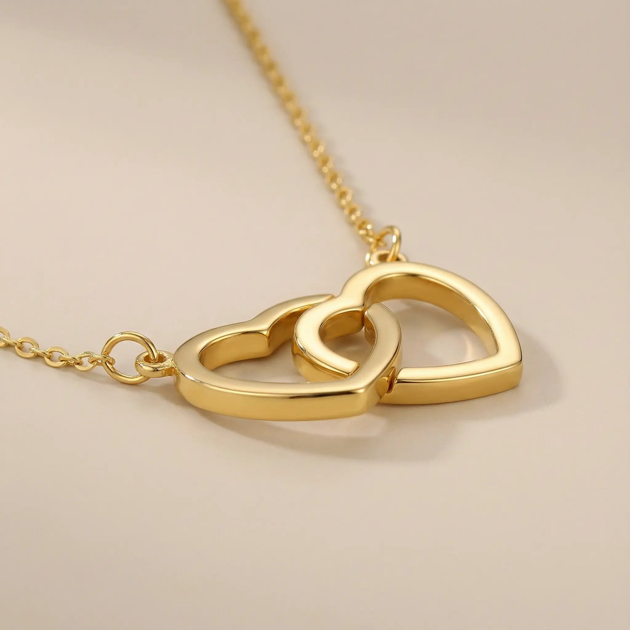 Collier Double Cœur